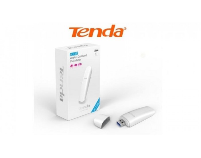 TENDA USB WIFI ADAPTER AC1300 DUAL BAND 100MBPS (U12)
